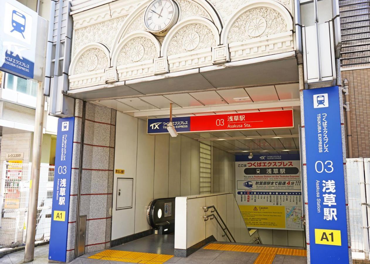 טוקיו 浅草ザ アパートメント Asakusa The Apartment מראה חיצוני תמונה