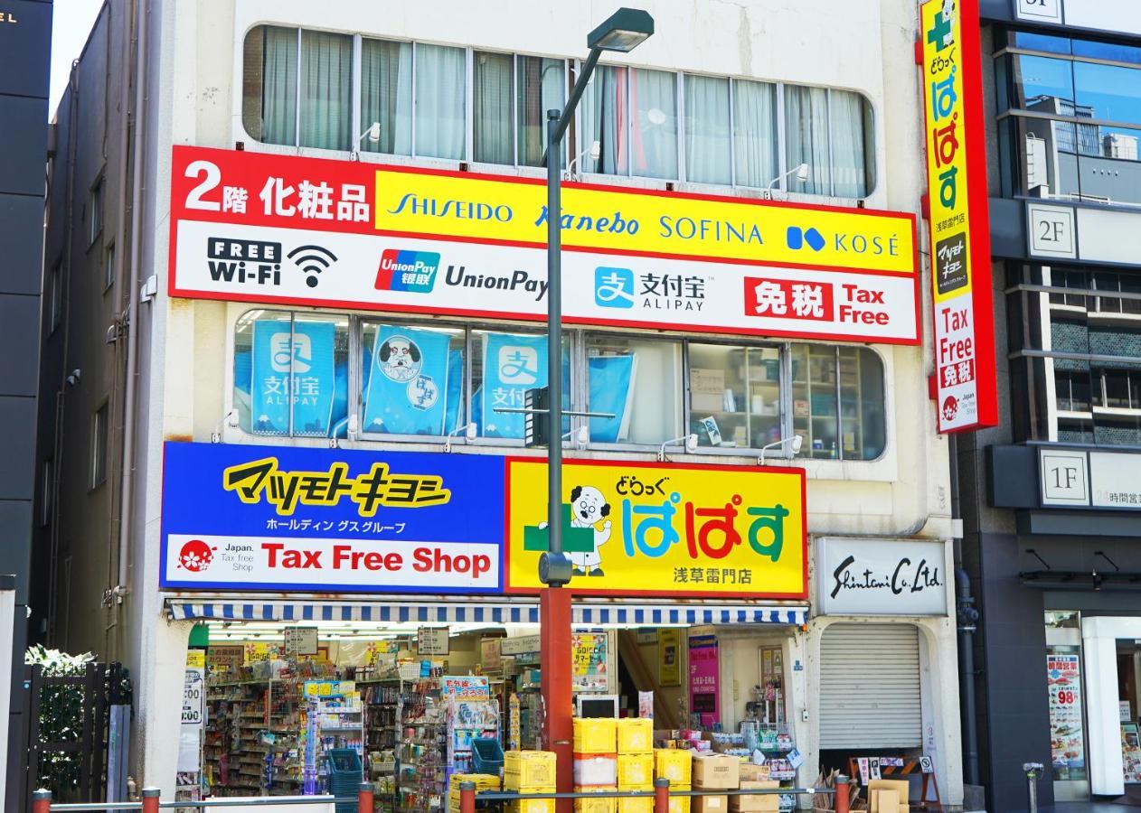 טוקיו 浅草ザ アパートメント Asakusa The Apartment מראה חיצוני תמונה
